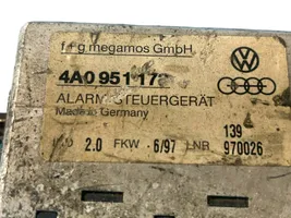 Audi A6 S6 C4 4A Signalizacijos valdymo blokas 4A0951173