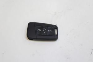 Volkswagen PASSAT B8 Virta-avain/kortti 