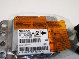 Nissan Primera Turvatyynyn ohjainlaite/moduuli 98820AV200