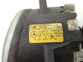 Mercedes-Benz B W245 Światło przeciwmgłowe przednie A2518200756