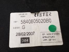 Toyota Avensis T250 Tavaratilan kaukalon tekstiilikansi 5840805020B0