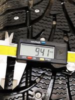 BMW 3 E46 R15 winter/snow tires with studs 18555R1582T