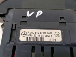 Mercedes-Benz S W220 Parkavimo (PDC) daviklių ekranas/ displėjus A0005428723