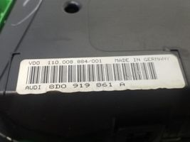 Audi A4 S4 B5 8D Tachimetro (quadro strumenti) 8D0919861A