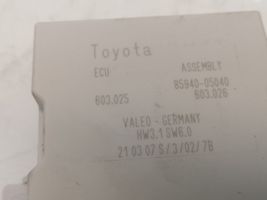 Toyota Avensis T250 Module relais lève-vitre 8594005040