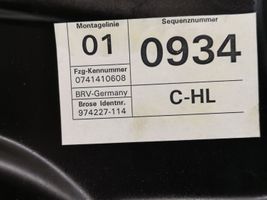 Volkswagen PASSAT B6 Mechanizm podnoszenia szyby tylnej bez silnika 3C4839755H