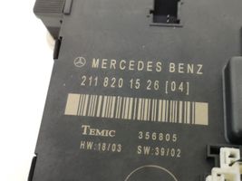 Mercedes-Benz E W211 Блок управления дверью 2118201526