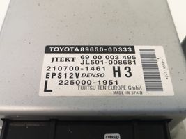 Toyota Yaris Stūres pastiprinātāja vadības bloks 896500D333