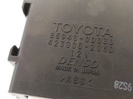 Toyota Yaris Relais d'essuie-glace 859400D030