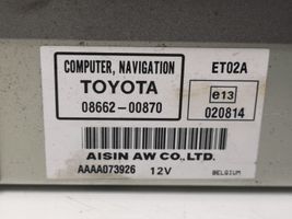 Toyota Corolla Verso E121 Navigation unit CD/DVD player 0866200870