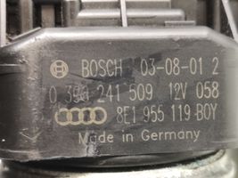 Audi A4 S4 B6 8E 8H Etupyyhkimen vivusto ja moottori 8E1955119