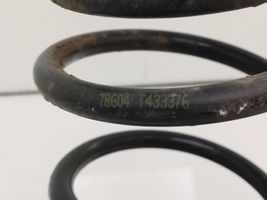 Opel Zafira B Rear coil spring T433376