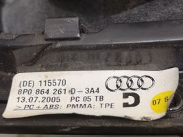 Audi A3 S3 A3 Sportback 8P Vaihteenvalitsimen verhoilu 1K0711061A