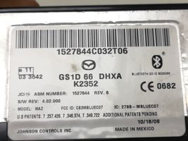 Mazda 6 Module unité de contrôle Bluetooth GS1D66DHXA