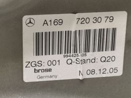 Mercedes-Benz B W245 Priekšpusē elektriskais loga pacelšanas mehānisms bez motoriņa A1697203079
