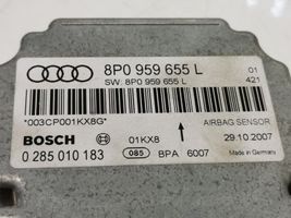 Audi A3 S3 A3 Sportback 8P Oro pagalvių valdymo blokas 8P0959655L