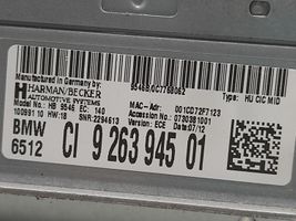 BMW X5 E70 Navigācijas (GPS) sistēmas CD/DVD lasītājs 9263945