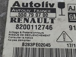 Renault Trafic II (X83) Turvatyynyn ohjainlaite/moduuli 8200112746