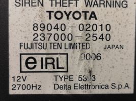 Toyota Avensis T250 Allarme antifurto 8904002010