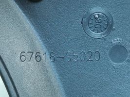 Toyota Avensis T250 Altro elemento di rivestimento della portiera anteriore 6761605020