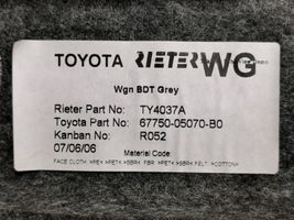 Toyota Avensis T250 Galvenais apdares panelis 6775905010