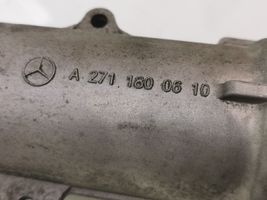 Mercedes-Benz E W211 Supporto di montaggio del filtro dell’olio A2711800610
