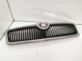 Skoda Octavia Mk2 (1Z) Maskownica / Grill / Atrapa górna chłodnicy 1Z0853668