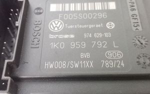 Volkswagen PASSAT B6 Etuoven ikkunan nostomoottori 1K0959792L