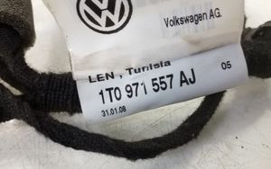 Volkswagen Touran I Wiązka przewodów drzwi przednich 1T0971557AJ
