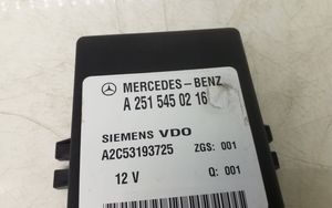 Mercedes-Benz E W211 Jousituksen ohjainlaite/moduuli A2515450216