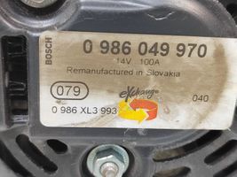 Toyota Avensis T250 Generatore/alternatore 0986XL3993