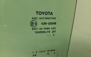 Toyota Auris 150 Szyba drzwi tylnych 