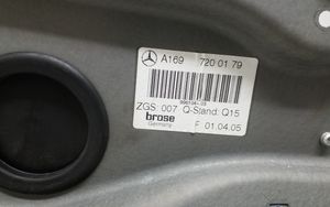 Mercedes-Benz A W169 Etuikkunan nostomekanismi ilman moottoria A1697200179