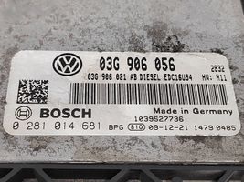 Volkswagen Touran I Calculateur moteur ECU 03G906056