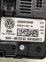 Volkswagen PASSAT B8 Przełącznik / Włącznik nawiewu dmuchawy 3G0907049D