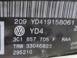 Volkswagen PASSAT B6 Etuistuimen turvavyö 3C1857705F