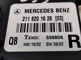 Mercedes-Benz E W211 Oven ohjainlaite/moduuli 2118201626