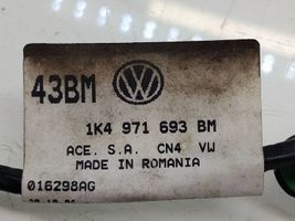 Volkswagen Golf V Wiązka przewodów drzwi tylnych 1K4971693BM
