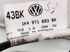 Volkswagen Golf V Takaoven johtosarja 1K4971693BK