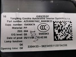 Mercedes-Benz EQC Boite à gants A2536807002