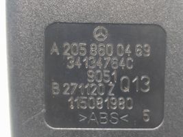 Mercedes-Benz EQC Keskipaikan turvavyön solki (takaistuin) A2058600469