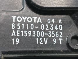 Toyota Auris E180 Tringlerie et moteur d'essuie-glace avant 8511002340
