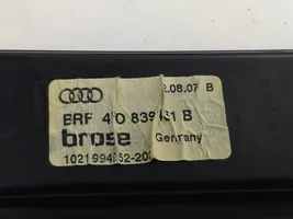 Audi A6 Allroad C6 Mechanizm podnoszenia szyby tylnej bez silnika 4F0839461B