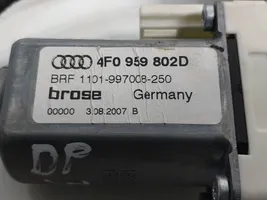 Audi A6 Allroad C6 Moteur de lève-vitre de porte avant 4F0959802D