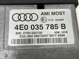 Audi A6 Allroad C6 Pääyksikkö multimedian ohjaus 4E0035785B