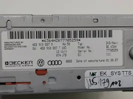 Audi A6 Allroad C6 Navigācijas (GPS) sistēmas CD/DVD lasītājs 4E0919887M