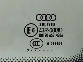 Audi A6 Allroad C6 Fenêtre latérale avant / vitre triangulaire 43R00081