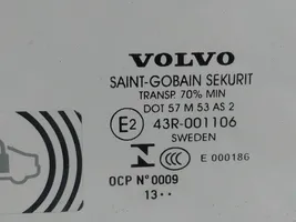 Volvo V60 Szyba drzwi przednich 43R001106