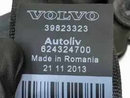 Volvo V60 Pas bezpieczeństwa fotela tylnego 39823323