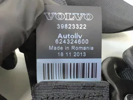 Volvo V60 Pas bezpieczeństwa fotela tylnego 39823322